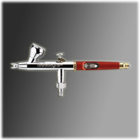 Harder & Steenbeck - Aérographe - Infinity CRplus - Design Chromé et Élégant - 0.40MM