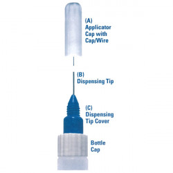 FINELINE APPLICATORS - Tube Applicateur - Rond - 3 x 29ML - 0.8MM (18G)