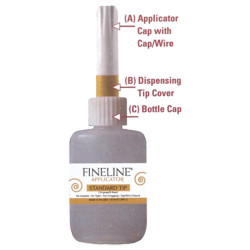 FINELINE APPLICATORS - Tube Applicateur - Oval - 37ML - 0.5MM (20G)