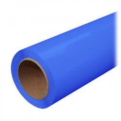 ASLAN - GlassColour - Papier Adhésif Transparent - Bleu - 80µm