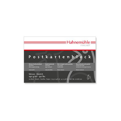 Hahnemühle - Sketch Postcard Pad - 190 gsm