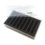 NIDART - Boîte Rangement pour 8 Pastels - En Plastique - 15 x 9 x 3 cm