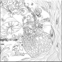 NIDART - Coloring Panel - 30x30 - Volatile