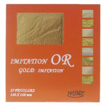 NIDART - Lot de 25 Feuilles d'OR (Imitation)