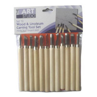NIDART - Lot de 12 Gouges à Sculpter - Carving Tools