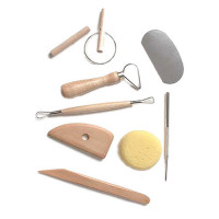 NIDART - Kit du Potier - 8 Pièces - Poterie