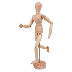 NIDART - Mannequin Articulé - 30cm - Femme