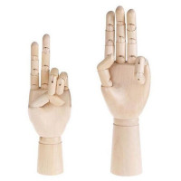 NIDART - Wooden Hand - Right - 24cm