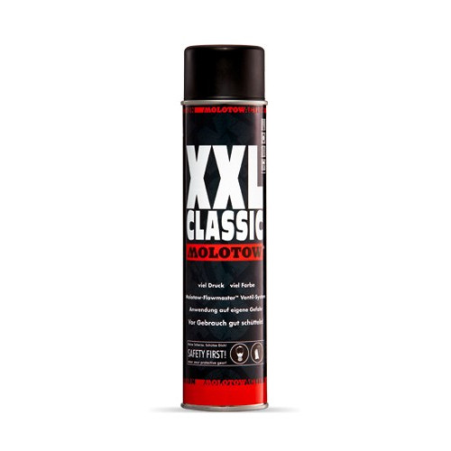 MOLOTOW - XXL Classic Black 600ml - Spray Paint