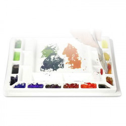 NIDART - Palette Refermable avec Couvercle - Sterling Edwards - 30 x 40cm