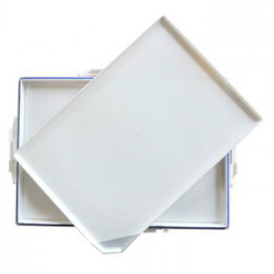 NIDART - Resealable Pallet with Lid - Antisèche ++ - 35 x 25 x 3,8cm