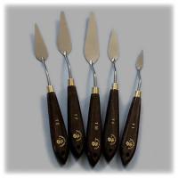 NIDART - Set of 5 Knives for Painting - Set A