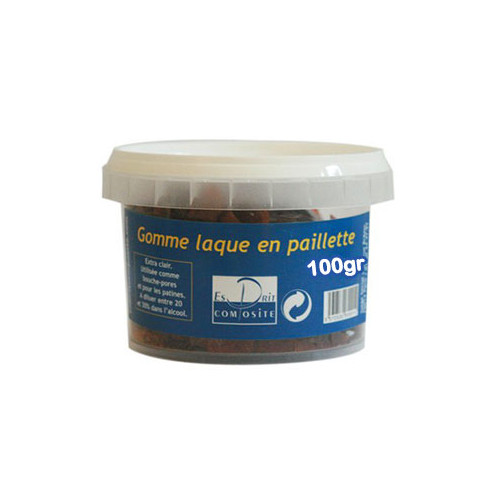 Esprit Composite - Gomme Laque en Paillettes - Brunes - 100gr