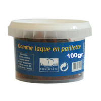 Esprit Composite - Gomme Laque en Paillettes - Brunes - 100gr
