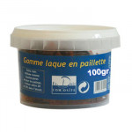 Esprit Composite - Gomme Laque en Paillettes - Brunes - 100gr