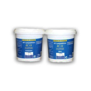 Esprit Composite - Silicone Translucide Souple - RTV EC13 - 1kg + 1kg