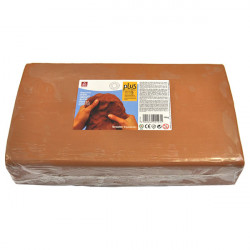 SIO-2 - Argile PLUS - Pâte Autodurcissante - 10kg - Terracotta