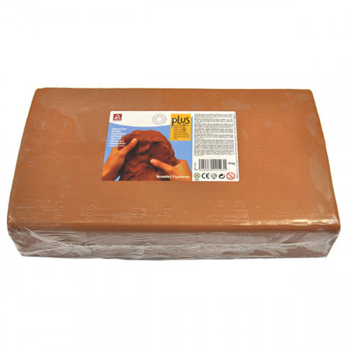 SIO-2 - Argile PLUS - Pâte Autodurcissante - 10kg - Terracotta