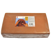 SIO-2 - Argile PLUS - Natural Self-Hardening Clay - 10kg - Terracotta