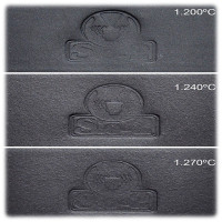 SIO-2 - Porcelaine Noire - BLACK ICE - 1200-1240°C - 5Kg