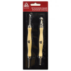 SIO-2 - Lot de 2 Outils Doubles de Gaufrage