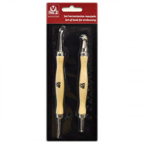 SIO-2 - Lot de 2 Outils Doubles de Gaufrage