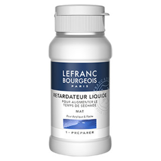 Lefranc & Bourgeois - Additif Acrylique - Médium Retardateur - Flacon de 120ml