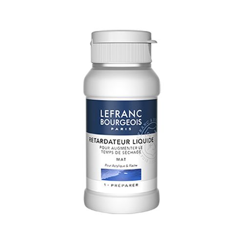 Lefranc & Bourgeois - Additif Acrylique - Médium Retardateur - Flacon de 120ml