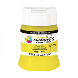 Daler-Rowney - System3 - Screen Printing Textile Acrylic - 12 Colors - 250ml