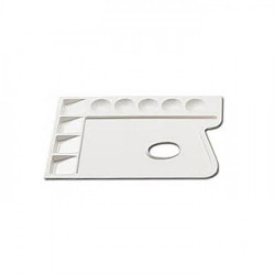 LUKAS - Plastic Palette - Rectangular - 17 x 25cm