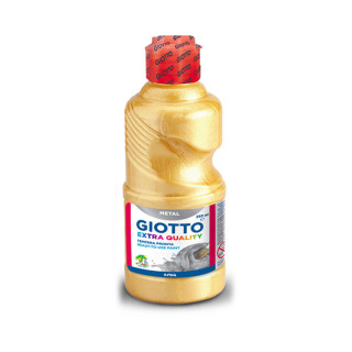 GIOTTO - Metal Paint - Extra Quality - Gouache Métallique - 250ml - Or