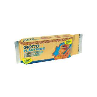 GIOTTO - Plastiroc - Pâte à Modeler Auto-Durcissante - 500G - Terracotta