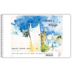 Moulin du Coq - "Carnet de Voyage" - Avec Spirales - 400 g/m²
