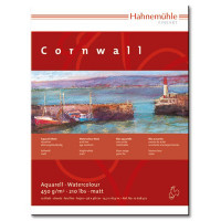 Hahnemühle - Cornwall - Grain Fin - Carton Aquarelle - 450 g/m² - 30 x 40 cm