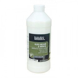 Liquitex - Fluid Medium - Gloss Medium & Varnish - 946ml