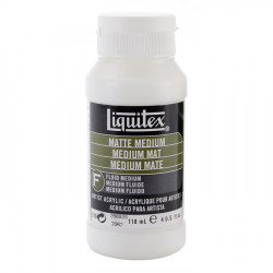 Liquitex - Fluids - Matt Medium - 118ml Bottle - Matt
