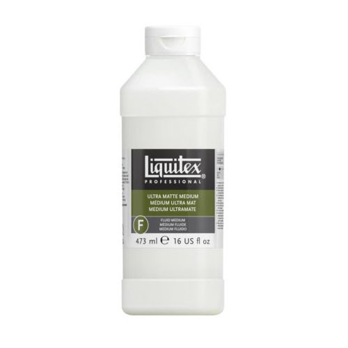 Liquitex - Fluid Medium - Ultra Matte - Acrylic Additive - 473ml