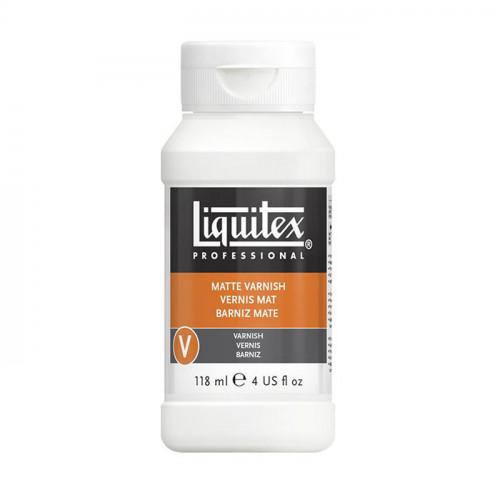 Liquitex - Vernis Acrylique Permanent - Hydrosoluble - Bouteille de 118ml - Mat