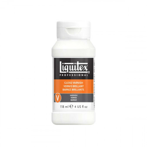 Liquitex - Vernis Acrylique Permanent - Hydrosoluble - Bouteille de 118ml - Brillant