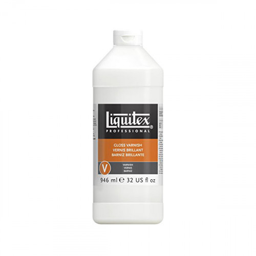 Liquitex - Vernis Acrylique Permanent - Hydrosoluble - Bouteille de 946ml - Brillant
