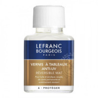 Lefranc & Bourgeois - Vernis à Solvant - ANTI-UV - Mat - 75ml