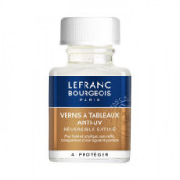 Lefranc & Bourgeois - Vernis à Solvant - ANTI-UV - Satiné - 75ml