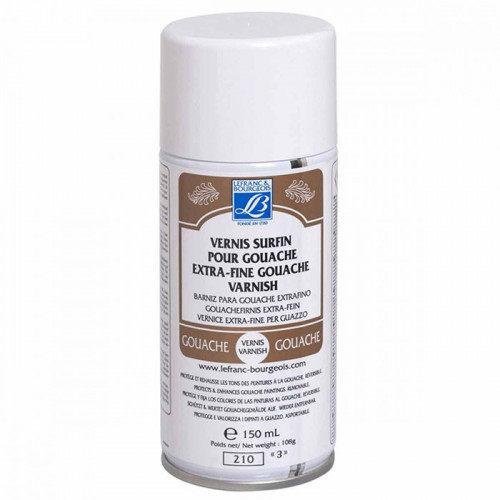 Lefranc & Bourgeois - Vernis Gouache / Aquarelle en Spray - 150ml