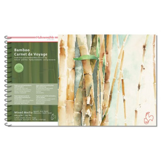 Hahnemühle - Bamboo - Carnet de Voyage - Rough - 265 gsm - 15,3 x 25 cm
