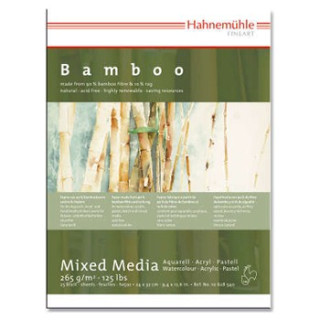 Hahnemühle - Bamboo - Mixed Media - Grain Torchon - 265 g/m² - 30 x 40 cm