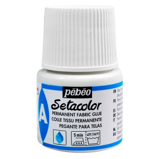 Pébéo - Colle 'Sétacolor' - Permanente pour Tissus - 45ml