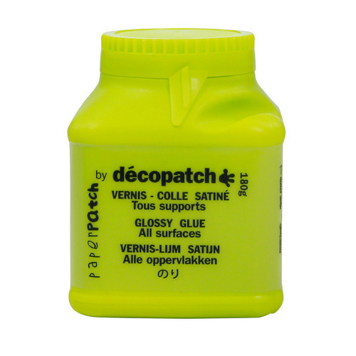 Décopatch - Vernis Colle - 'PaperPatch' - Satiné - 180gr