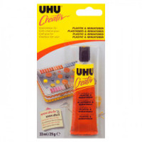 UHU - Creativ' Plastics & Miniatures - Plastic Glue - 33ml