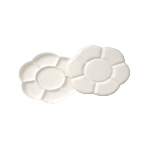 NIDART - Lot de 2 Palettes Plastiques - Fleurs - 17cm