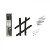 Willow Charcoal - Boite de 4 Fusains - 10-15mm - Gros Buisson